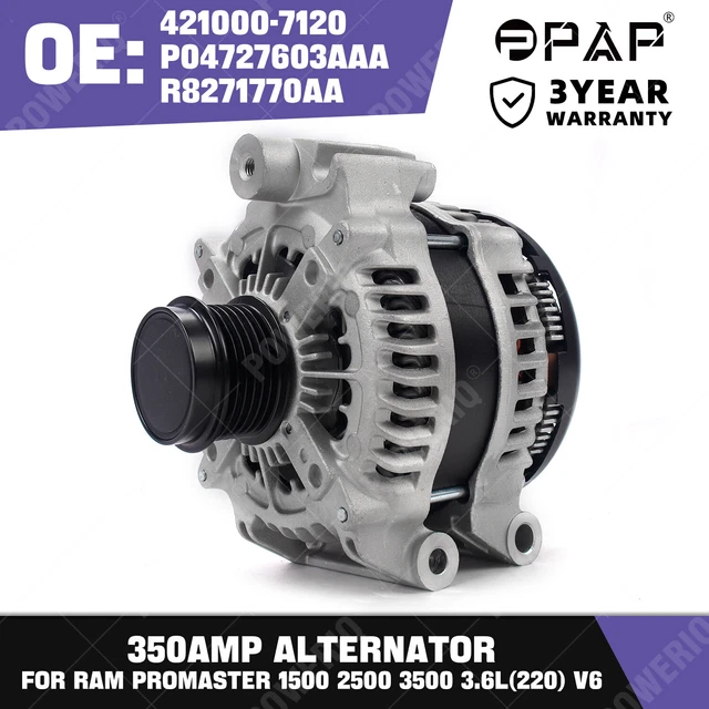High Output Alternator Dodge Ram 1500
