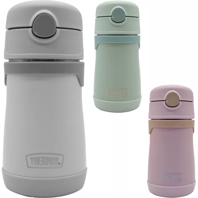 Thermos Baby 10 oz. Vacuum Insulated Stainless Steel Straw Bottle