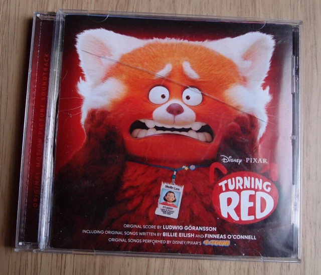 TURNING RED (DISNEY/PIXAR) Soundtrack/original songs. CD. Case broken