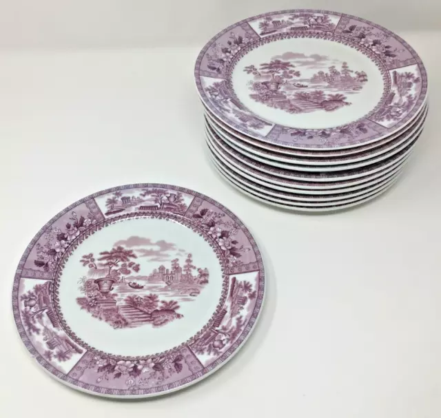 Rare Set of 11 Onondaga Pottery Co/Syracuse China Glaze Sample/Test Plates