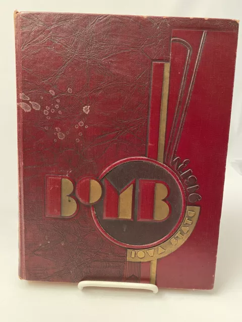 1936 Iowa State University College Yearbook Basketball Football ISU Annual Ames