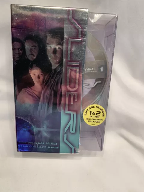 Sliders: The First and Second Seasons DVD's NEW 6-Disc Sealed Dual-Dimension Box