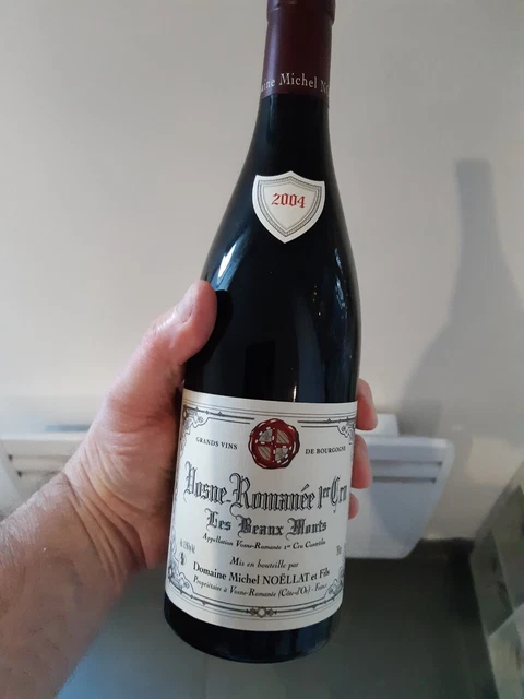 Très grand vin de bourgogne VOSNE ROMANEE 1er CRU LES BEAUX MONTS - NOELLAT 2004
