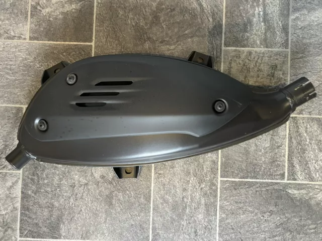 Piaggio Vespa 300 Gts Super Hpe Abs 2022 Exhaust Silencer End Can Brand New