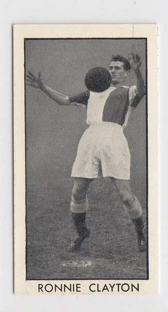 1957 D C Thomson (Abenteuer) Fußballstars #17 Ronnie Clayton, Blackburn Rovers