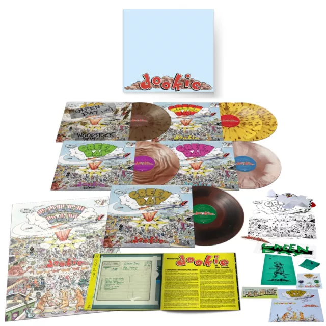 Green Day Dookie (Vinyl) 30th Anniversary  12" Album Coloured Vinyl Box Set 2