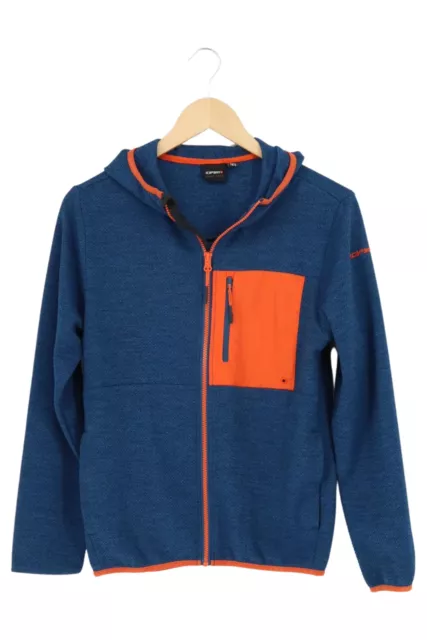 ICEPEAK Trainingsjacke Kinder Gr. 164 Blau Orange Sportlich