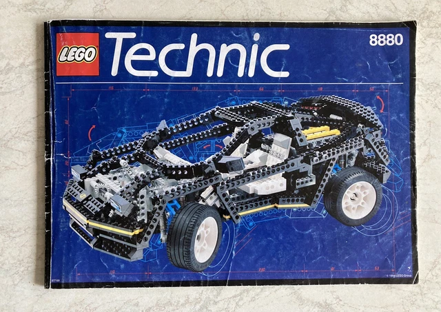 LEGO VINTAGE TECHNIC 8880 Super Car instructions et correctif de la page 17 EUR 50,00 - PicClick FR