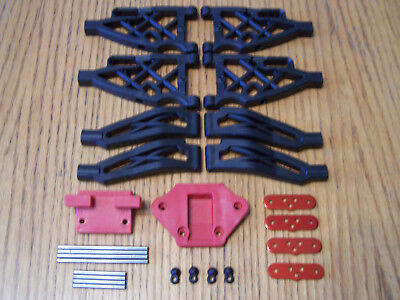 Team Redcat TR-MT10E 1/10 Truck Front Rear Upper & Lower Suspension Arms & Pins