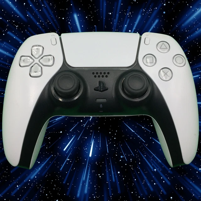 SONY PLAYSTATION 5 PS5 DualSense Wireless Controller, Original Weiß, Gebraucht, Getragen EUR 41