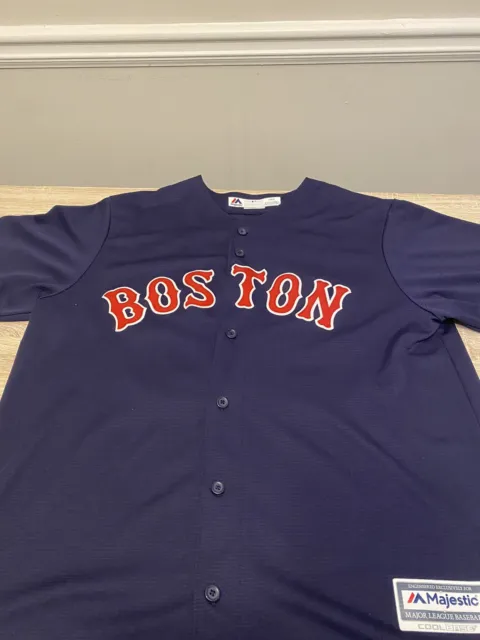 Women's Majestic Boston Red Sox #50 Mookie Betts Authentic Grey
