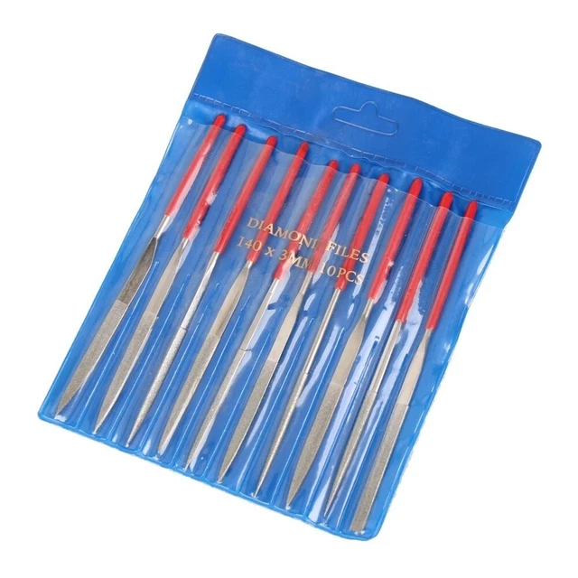 Crossing File Elettriche Placcate Emery Semicerchio Accessori Gomma Manubrio