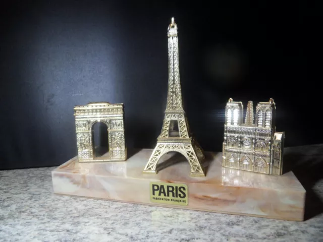 presse papiers de bureau deco french deco Monuments de Paris tour Eiffel