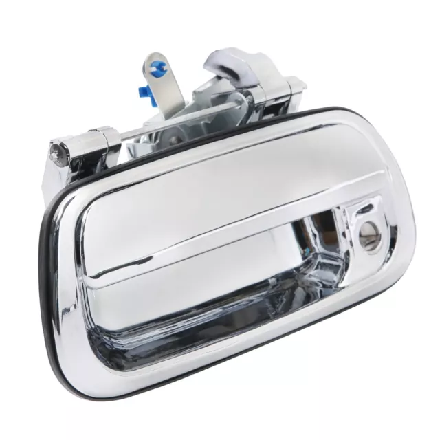 Chrome Tailgate Door Handle Latch Keyhole Fit for 00-06 Toyota Tundra 690900C010