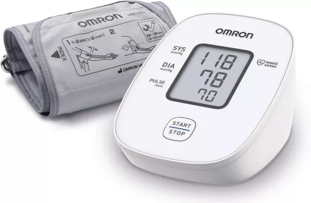 OMRON X2 Basic Misuratore di Pressione Arteriosa da Braccio Digitale,...