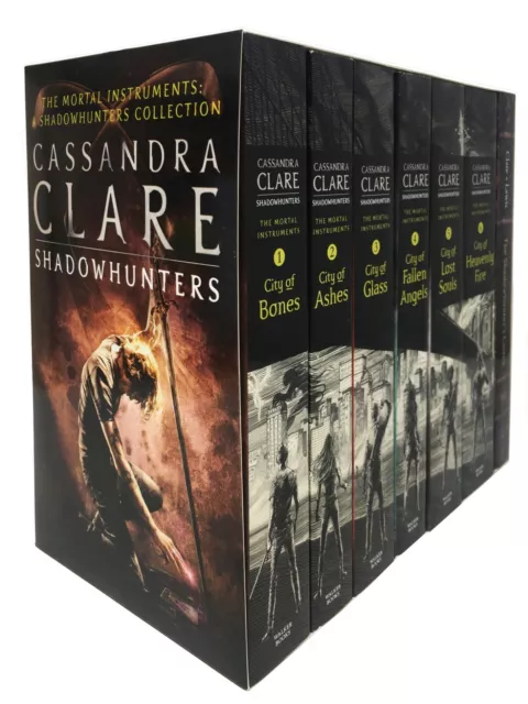 Cassandra Clare Set 7 Books Collection Mortal Instruments Series Brand NEW Cover