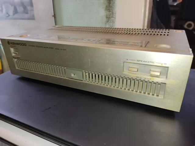 Kenwood DC-20P Power Amplifier - Untested & Sold As Seen - No Returns