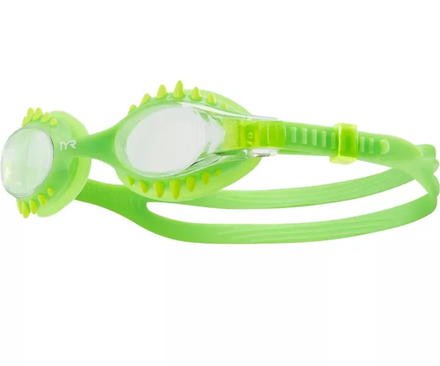 TYR Swimple Spikes Kids, Clear Green Yello, NA 2