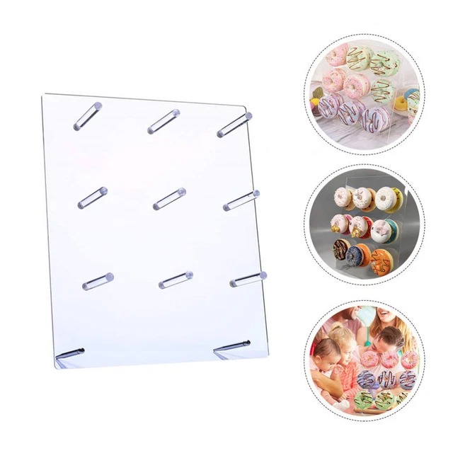 Supporto ciambelle supporto per torte supporto ciambelle porta ciambelle portafori per ciambelle supporto per ciambella acrilico