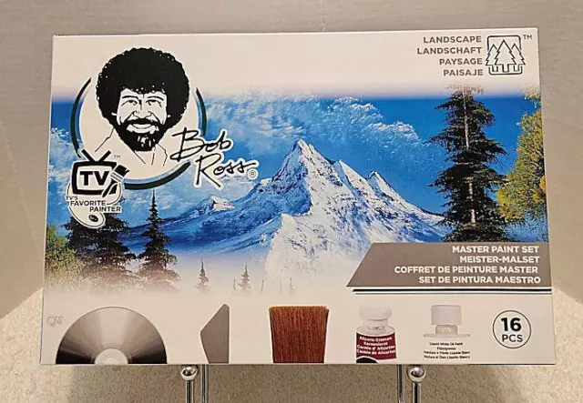 Juego de pintura al óleo de artista maestro Bob Ross