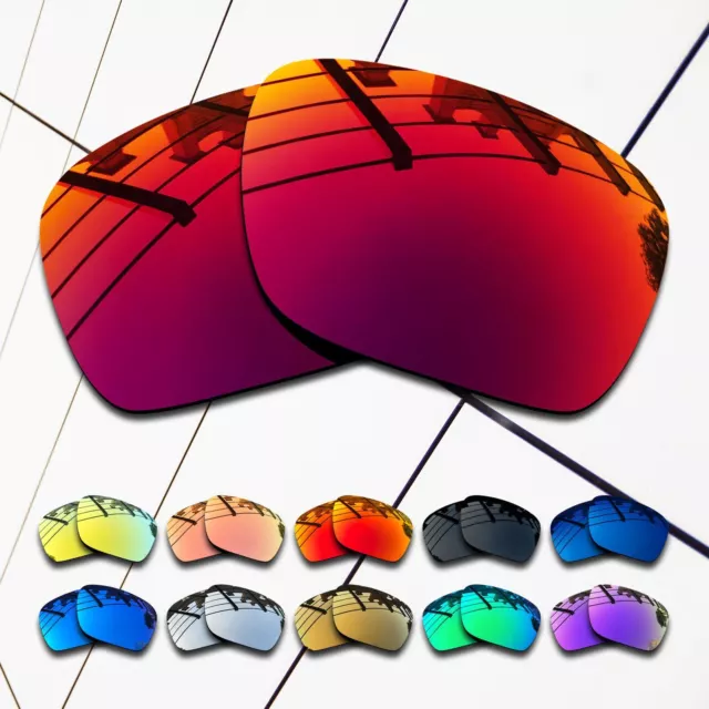 TRUE POLARIZED Replacement Lenses for-Oakley Gascan Frame OO9014 Multi-Colors