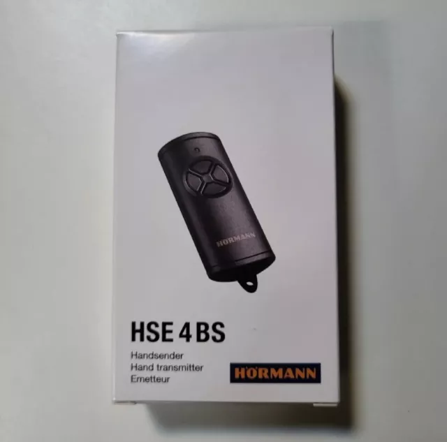 Télécommande Hormann HSE4 BS Bisecur 868,30 MHz