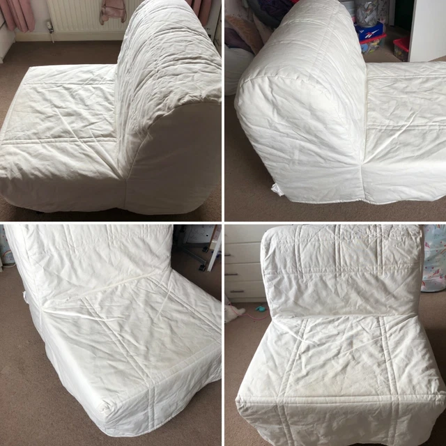 Ikea single online bed chair