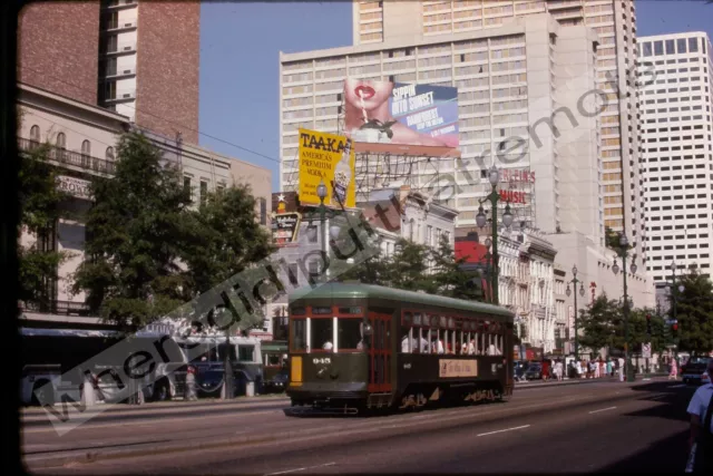 Original Slide RTA Street Car 945 6-1983 New Orleans LA
