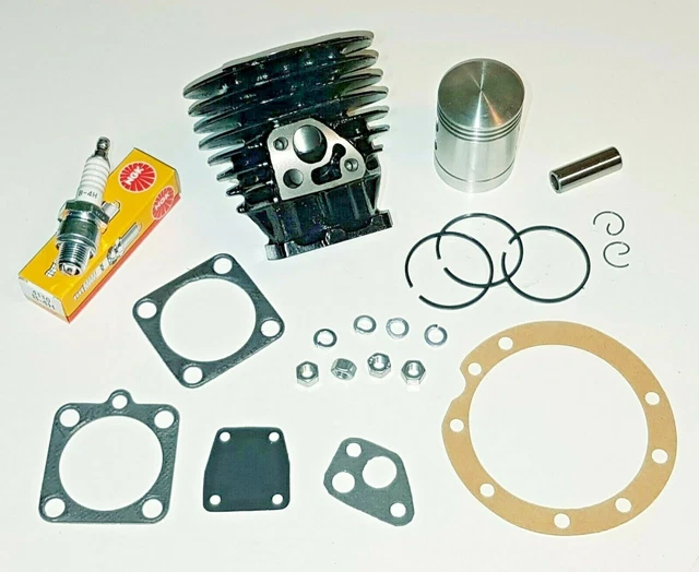 kit de réfection haut moteur pour solex 3300 3800 5000 micron cylindre piston