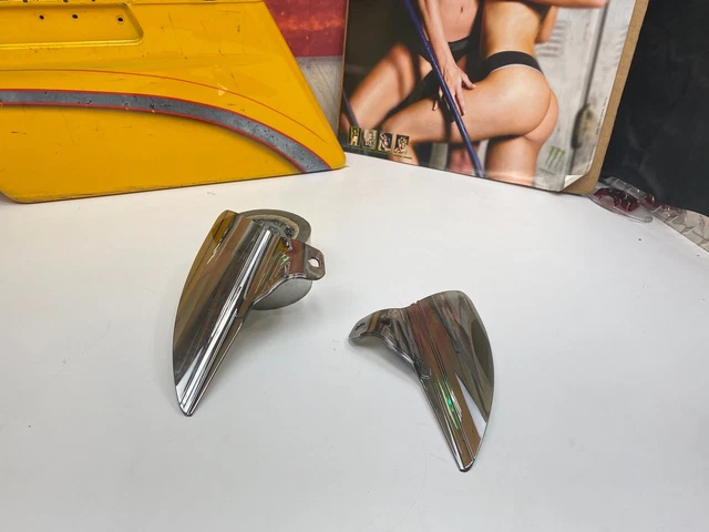 🔥09-16 Harley Touring Kuryakyn Mid Frame Heat Shield Saddle Reflectors🔥