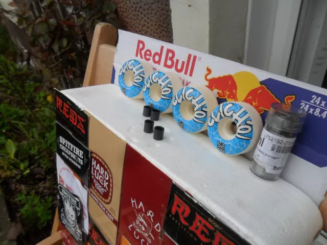 See My 55 Complete Skateboards***Cliche 52Mm Skateboard Wheels + Sushi Bearings