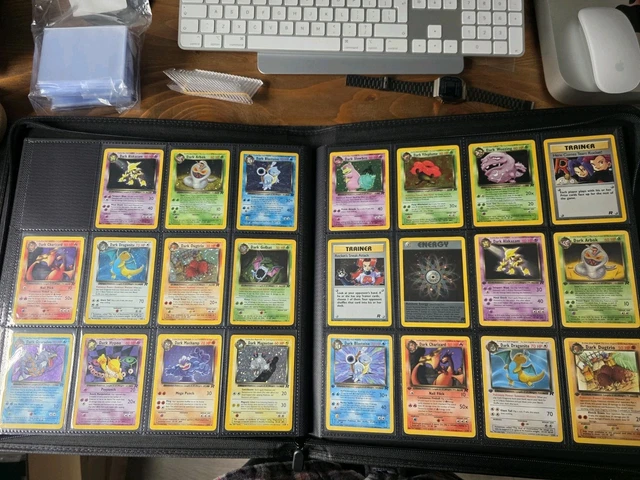 POKÉMON TCG TEAM Rocket Complete Set 83/82 WOTC 65 1st EDITION CARDS ...