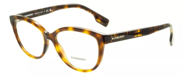 Burberry B 2357 3985 54 mm Brillenrahmen RX optische Brille Brille Neu Italien