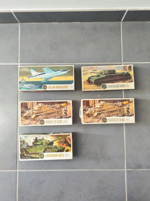Lot Maquettes 1:100 Airfix Tamiya Occasion Collection