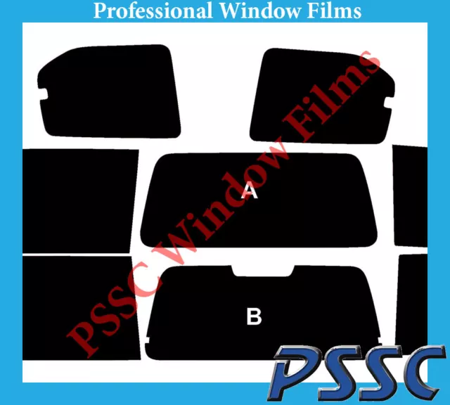 PSSC Pre Cut Rear Car Window Films - Toyota Land Cruiser 1996 to 2003