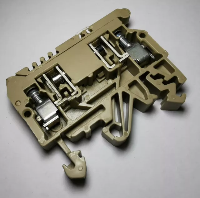 CONTA CLIP STK 2 4mm2 IEC 947-7-1 500V 6,3A Support Fusible 1078.2 4044211013745