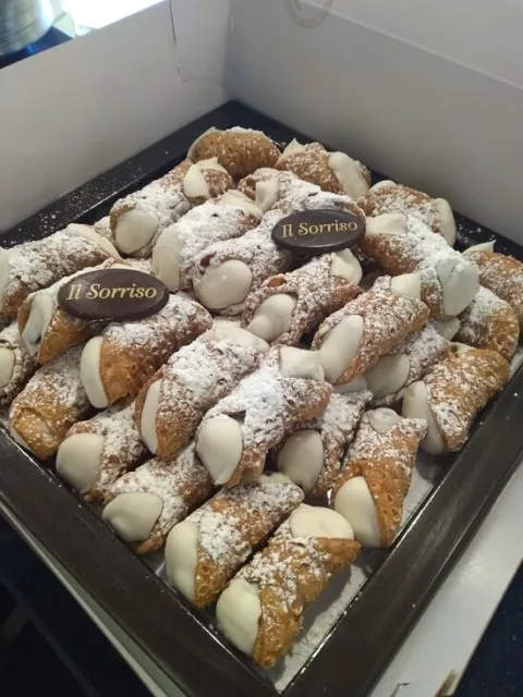 Cannoli Siciliani X72 Piccoli +  Ricotta di pecora 1kg in sac a poche, fai da te