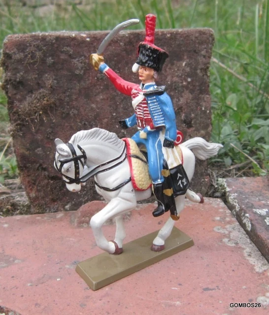 soldats de plomb cavalier historex espagne regiment du roy 1809