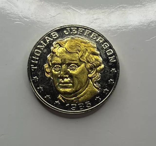 National Historic Mint Double Eagle Commemorative Coin Thomas Jefferson