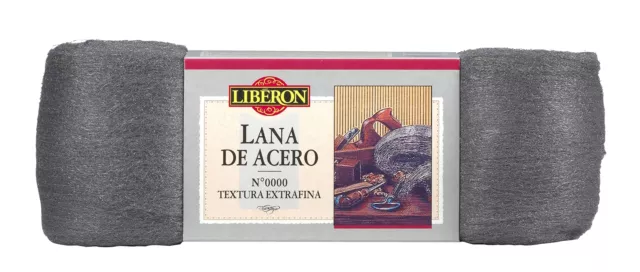 LIBERON Lana d'Acciaio, Grana Extra Fine 0000, 0.1