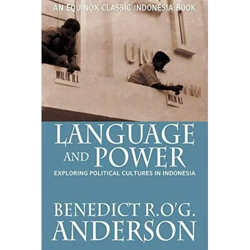 Language and Power: Exploring Political Cultures in Ind - Paperback NEW Benedict