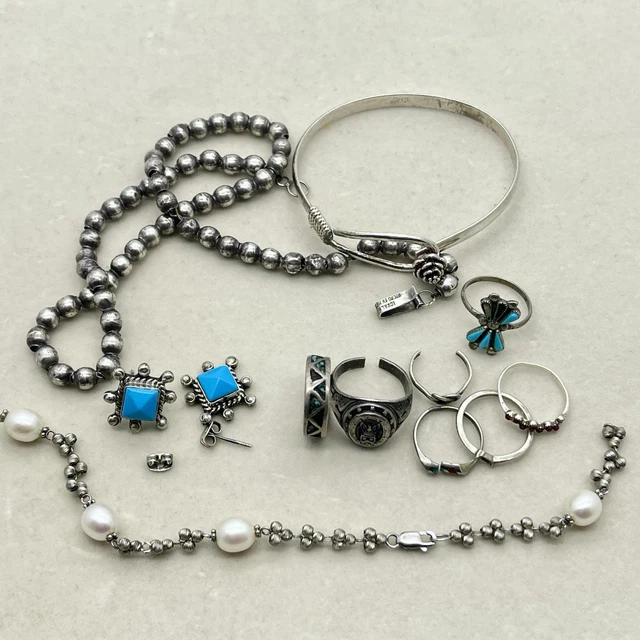 STERLING SILVER SCRAP Lot Jewelry for Repair or Melt Silpada