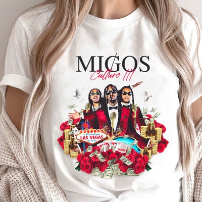 ð¥ MIGOS CULTURE T-shirt Rip Migos Takeoff The Last Rocket Merch Rapper Shirt $19.95 - PicClick