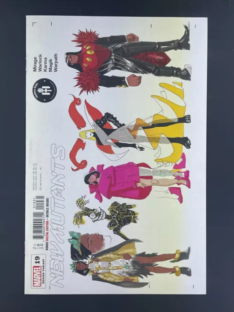 New Mutants #19 Design Variant (2021) NM Marvel Comics 1st Print