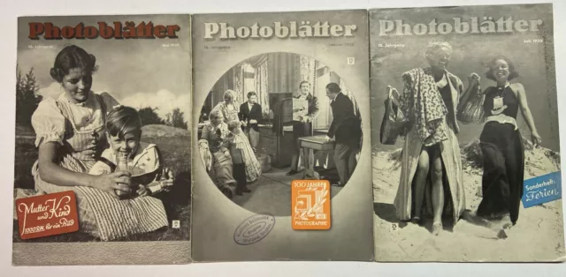 Photoblätter  - Agfa Hauszeitschrift   - 1938 / 39