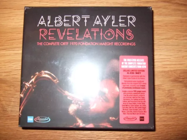 Revelations by Albert Ayler (CD, 2020, Anagram Music) New & Sealed CD Box Set