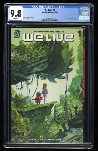 We Live (2020) #1 CGC NM/M 9.8 White Pages Gatefold Wraparound Variant