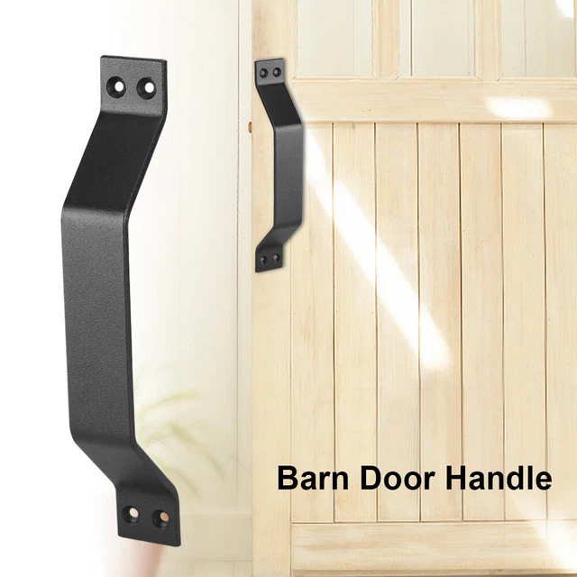 Solid Carbon Steel Pull Handle For Sliding Barn Doors Gates Garages Sheds DG