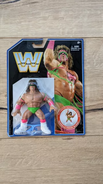 WWF / WWE Mattel Retro Series - Ultimate Warrior - MOC