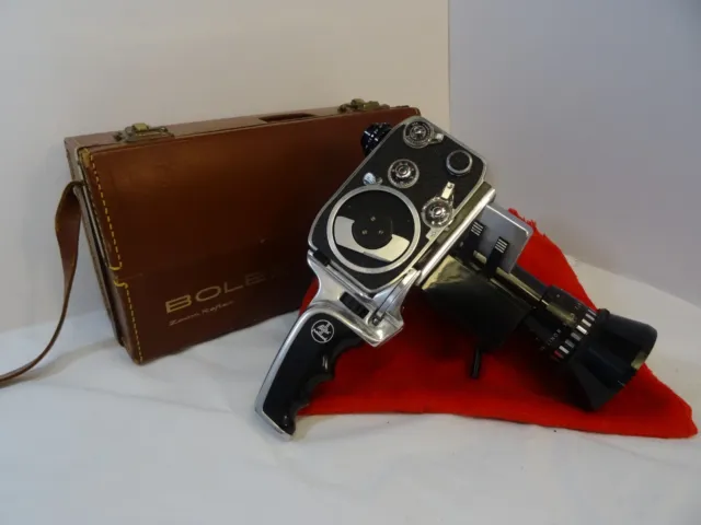 Paillard Bolex Zoom Reflex P3 Movie Camera with Case